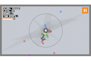 Graviton Flux pop black then double pop